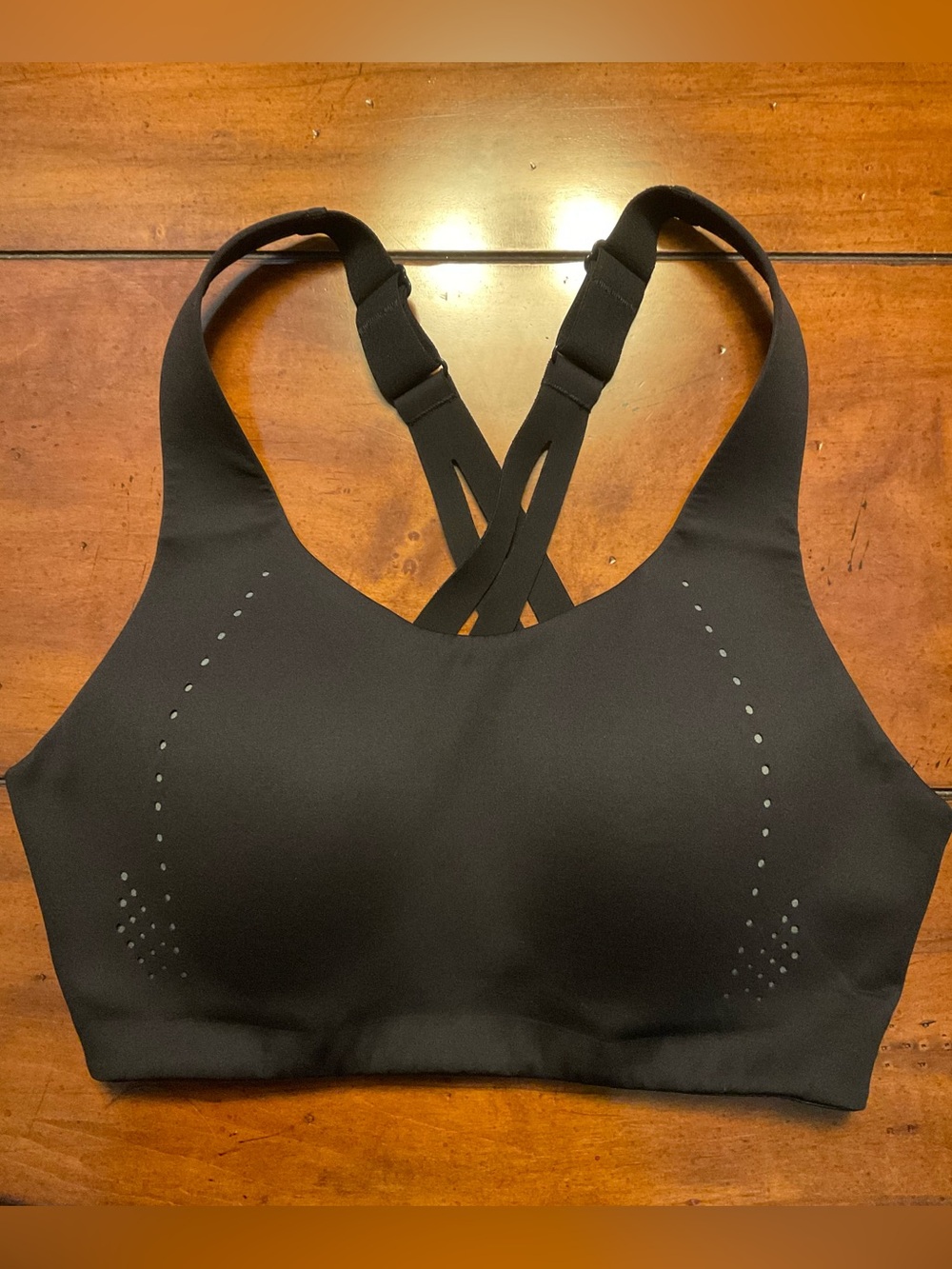 Lululemon AirSupport BLACK High Impact Sports Bra Size 32D